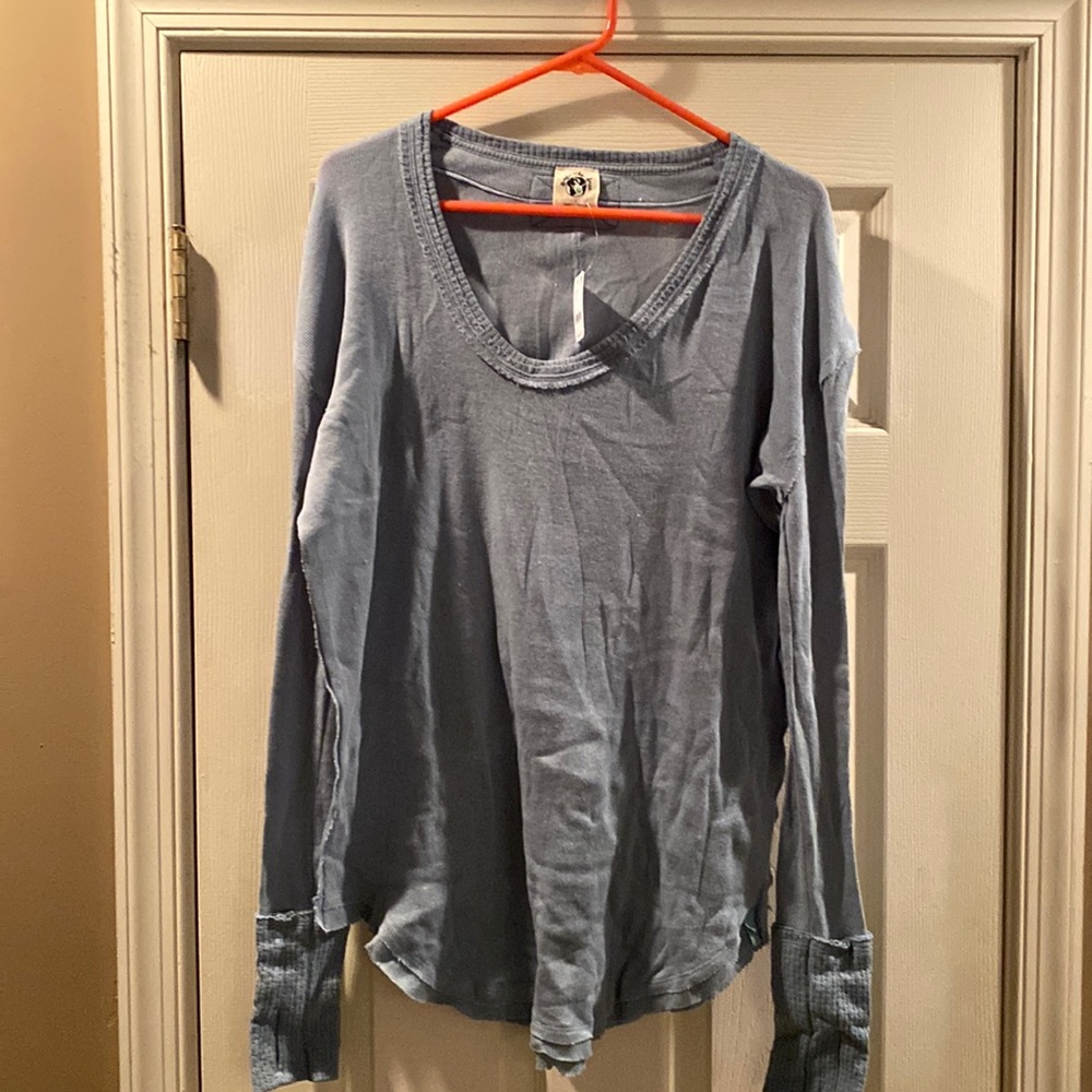 NWT blue/green tee